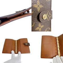 ルイヴィトン R20005 手帳カバー ブラウン  LOUIS VUITTON アジェンダPM モノグラムの画像