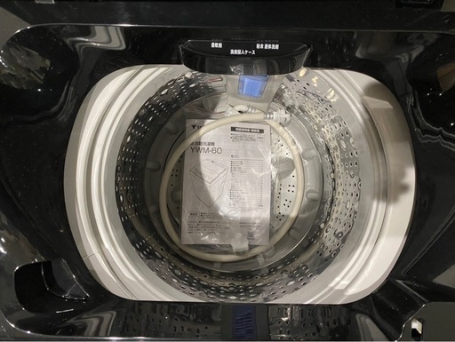【決まりました】★YAMAZEN 全自動電気洗濯機 YWM-60 (B) 2024年製