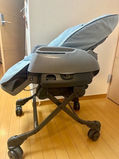 【美品】コンビ ネムリラAUTO SWING BEDi Long スリープシェル EG｜自動バウンサー combi  