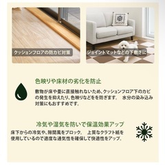 防カビ 防ダニ 防虫 シート 4.5畳（1.5畳分使用済み）の画像