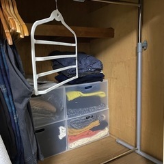 ハンガーラック　アイリスオーヤマの画像