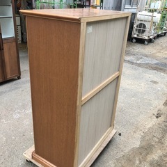 門田木工/monda mokko 天然木ハイチェスト「ウォルト」引出し8段 11杯 W900mm×D475mm×H1305mm の画像