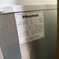 hisense 冷蔵庫の画像