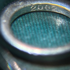 クロムハーツ PLAT NTFL プラチナリング 約9号の画像