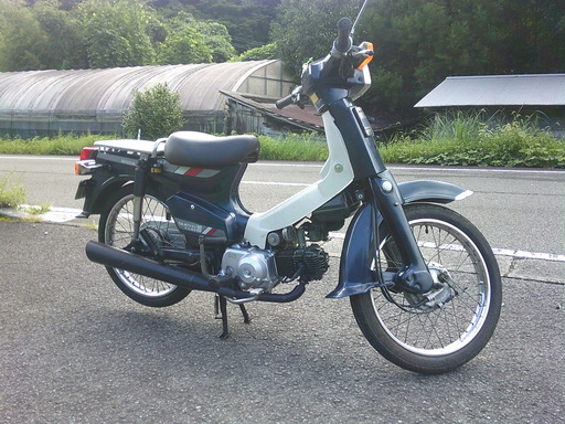 ★☆彡値下げしました！四国・高知・スーパーカブ・ＨＡ０２・カスタム・角目セル付き９０ｃｃ・ホンダ・通勤快速・お買い得美車！★☆彡