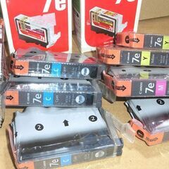 新品インク　純正品　BCI-7e　CMYｘ3セット+顔料黒の画像