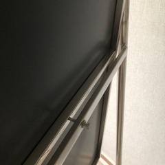 M1 Silver Steel Studio Mirror おしゃれな家具 ミラー 鏡の画像