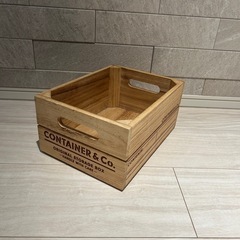 木箱、小物入れの画像