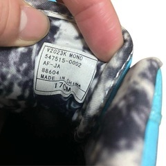 VANS ハイカットスニーカー　17センチの画像