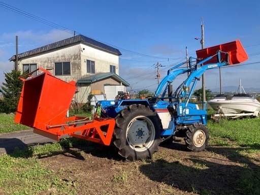 三菱農機トラクター  LAD-2842MT油圧バケット付き