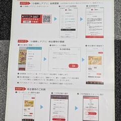 小僧寿し株主優待券500円分の画像