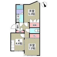 💕初期費用8万円・即入居⭐️インターネット無料、敷地内駐車場1台...