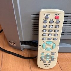 お話し中　SANYO サンヨー　ブラウン管テレビ　14インチの画像