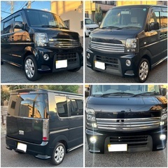 後期 最上級 車検有 エブリィワゴン スクラムワゴン ウーハー カスタム スズキ マツダの画像