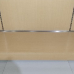 パネル式ハンガーラック・１段ハンガー・洋服掛け・キャスター付き・０５の画像