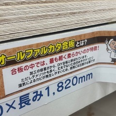 ファルカタ合板　構造用合板　12ミリ　3枚ありますの画像
