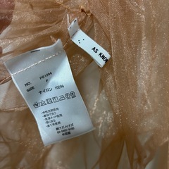 asknowaspinky シアーブラウスの画像