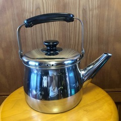 未使用品　広口ケトルの画像