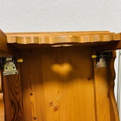 折りたたみ式ローテーブルの画像