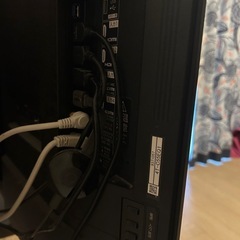 【美品】SHARP AQUOS 55V型 有機EL 4Kテレビ（保証残3年以上・壁掛けアーム付き）の画像
