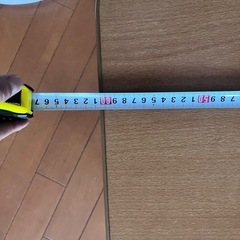 お話し中　折りたたみテーブルの画像