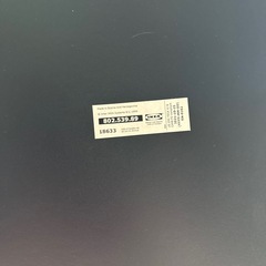 IKEA サイドテーブル　木目の画像