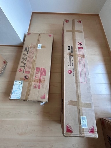 【取引終了】【新品未開封】！組立手伝います！[ダブル]収納つきベッド ダブルベッド ベッドフレーム USBコンセントつき