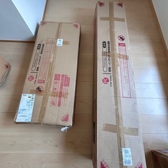【新品未開封】！組立手伝います！[ダブル]収納つきベッド ダブルベッド ベッドフレーム USBコンセントつきの画像
