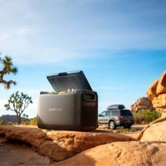 ポータブル冷蔵庫 GLACIER 35L蔵庫 車中泊 キャンプ アウトドア　エコフロー 冷蔵庫の画像