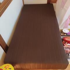 シングルスプリングベッド（組立式・分解可）お譲りしますの画像