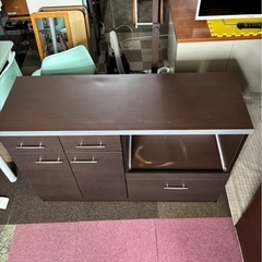 カウンター　レンジ台の画像