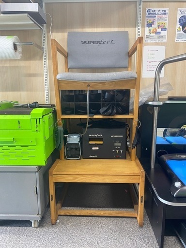 インソールカスタマイズ【super feet（スーパーフィート）】の熱成形して形をする機械　インパクトトレーディング社より購入