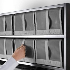 14個‼️IKEA SKUBB スクッブ　折りたたみシューズボックスの画像