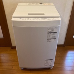 東芝 洗濯機 8kg AW-8D8Wの画像