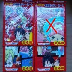 新品　ONE PIECE 　レジャーシート　1枚100円の画像