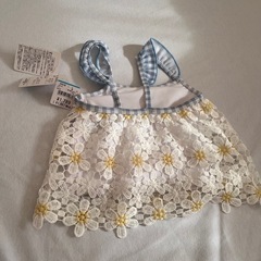 【新品】セパレート女児水着90の画像