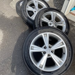 ハリアーデリカ　ホイール付夏タイヤ225/55/R18　