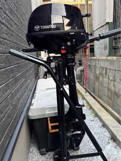 TOHATSU 船外機 黒