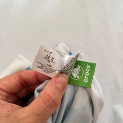 【新品】クロックス女児水着90の画像