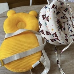 ごっつん防止ヘルメット2点セットの画像