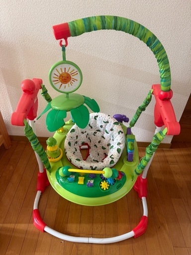 ジャンパルー はらぺこあおむしアクティビティジャンパー 室内遊具 ジャンプ遊び