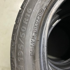 無料❗️4本❗️195/60R16 ブリヂストン　夏タイヤの画像