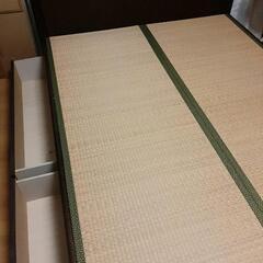 畳ベッド(収納付き)　ダブルの画像