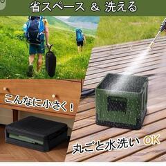 新品未使用簡易トイレ 非常用トイレ アウトドア・防災・介護用｜携帯トイレ 折りたたみ式 両側に収納棚付き 多機能 耐荷重150kg｜ポータブルトイレ 災害・車中泊

の画像