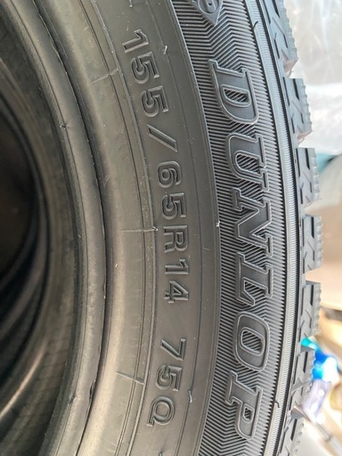 最終価格❗️値引き❣️新品❗️4本❗️2025年製❗️ 155/65R14 ダンロップ　スタッドレス　WM2