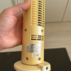 山善　卓上扇風機の画像