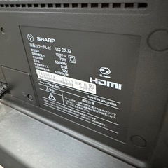 シャープ32AQUOS の画像