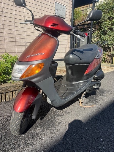 格安原付　スズキ　レッツ　2st 実動　フロント収納付き　埼玉県より