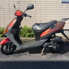 格安原付　スズキ　レッツ　2st 実動　フロント収納付き　埼玉県よりの画像