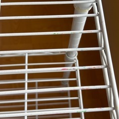 メタルラック　白　の画像